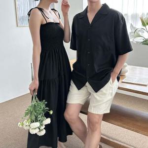 시밀러룩 바넬 남녀 커플 비치웨어 썸머룩 SD 240616