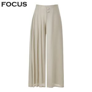 언발란스 핀턱 쉬폰 팬츠_VFI5M1PT7311