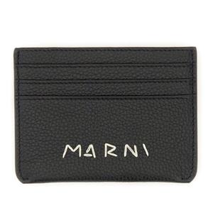 마르니 람멘도 로고 카드 지갑 PFMI0104U0 P653300N99