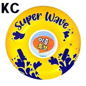 대형튜브 성인 슈퍼웨이브 라온토이 물놀이튜브 100cm