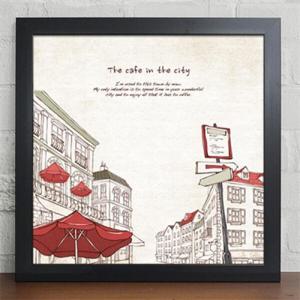 아트박스/꾸밈 ix051-카페스토리_여유로운카페골목