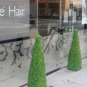 아트박스/꾸밈 im311-따뜻한숲속으로(반투명시트지)_글라스시트