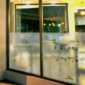 아트박스/꾸밈 ps100-행복한새들 반투명시트지