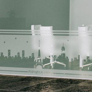 아트박스/꾸밈 cm222-한반중의에펠탑_반투명시트지