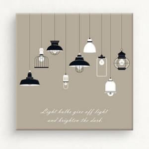 아트박스/꾸밈 cw243-어둠을밝히는전등_노프레임액자