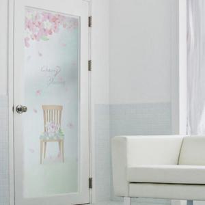 아트박스/꾸밈 cm379-벚꽃나무아래서_유리문시트지