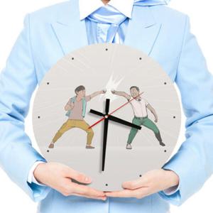 아트박스/꾸밈 is466-술로한판붙자_인테리어벽시계_