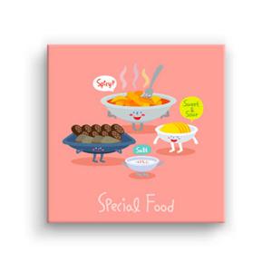 아트박스/꾸밈 cw330-스페셜푸드_분식_간식