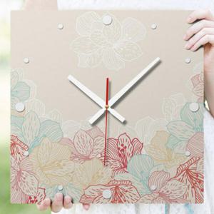 아트박스/꾸밈 ck065-일러스트꽃잎_인테리어벽시계