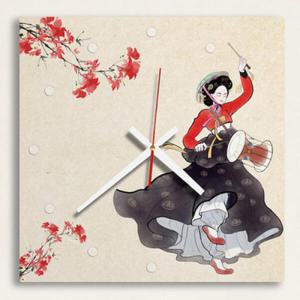 아트박스/꾸밈 ik369-조선시대미인의춤사위_인테리어벽시계