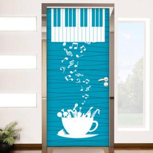 아트박스/꾸밈 cj350-기분좋은음악세상_현관문시트지