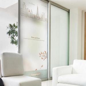 아트박스/꾸밈 cm355-파리의어느가을날_유리문시트지