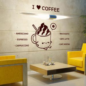 아트박스/꾸밈 im426-아이러브커피메뉴_포인트스티커