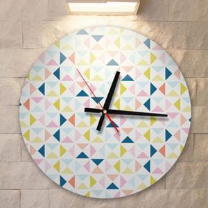 아트박스/꾸밈 tp059-삼각무늬 북유럽패턴_인테리어벽시계