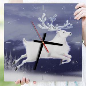 아트박스/꾸밈 ck074-순록_인테리어벽시계