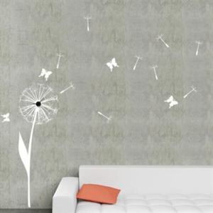 아트박스/꾸밈 ph067-민들레홑씨그래픽시계(중형)