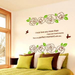 아트박스/꾸밈 cm106-러브앤로즈_그래픽스티커