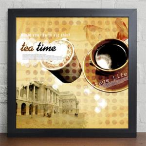 아트박스/꾸밈 cy440-빈티지아트_티타임_인테리어액자