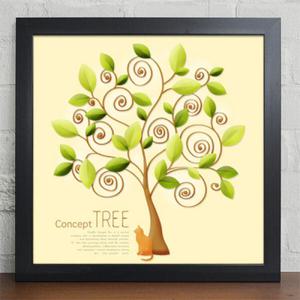 아트박스/꾸밈 cy431-나무들의 이야기_인테리어액자