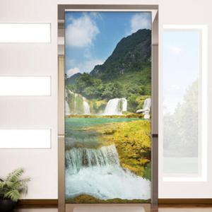아트박스/꾸밈 cj188-계곡의폭포_현관문방문시트지