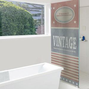 아트박스/꾸밈 ih540-빈티지USA스타일_유리문시트지_글라스시트