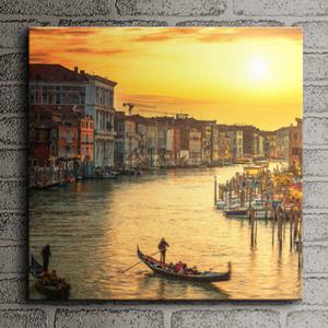 아트박스/꾸밈 cz162-베니스의석양_노프레임액자