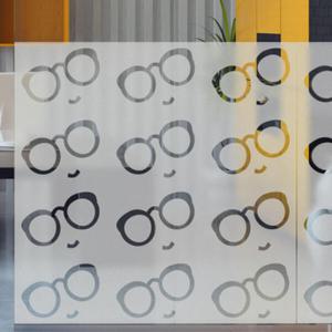 아트박스/꾸밈 cs063-안경패턴글라스(반투명시트지)_글라스시트