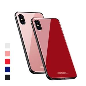 아트박스/뷰씨 아이폰XR 컬러 글라스범퍼 케이스