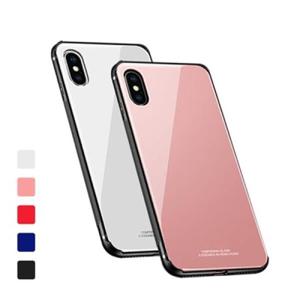 아트박스/뷰씨 아이폰XS맥스 컬러 글라스범퍼 케이스