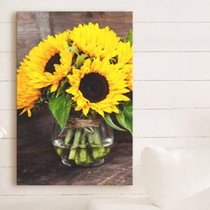 아트박스/꾸밈 cu463-엔티크해바라기_중형노프레임