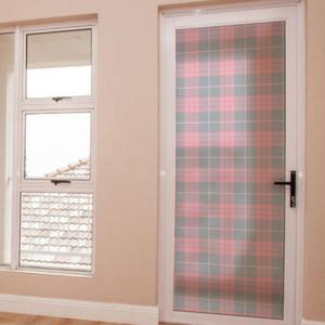 아트박스/꾸밈 ca720_m-무점착유리시트_체크패턴_유리문시트지