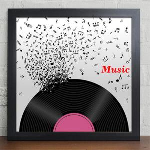 아트박스/꾸밈 cv250-레코드판_음악_인테리어액자
