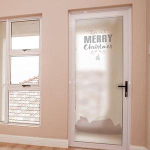 아트박스/꾸밈 ca725-메리크리스마스애니멀_유리문시트지