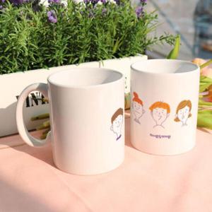 아트박스/꾸밈 tk239-디자인머그컵2p-어썸캐릭터