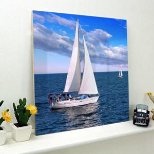 아트박스/꾸밈 cc580-아크릴액자_푸른바다와보트