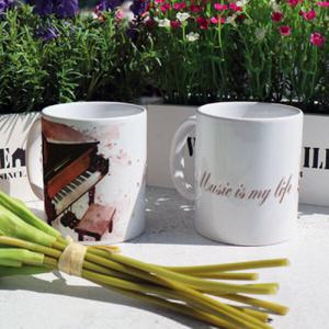 아트박스/꾸밈 tk203-디자인머그컵2p-마이라이프