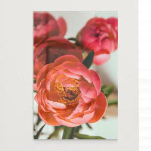 아트박스/꾸밈 ii149-아크릴액자_복을부르는모란꽃(대형)