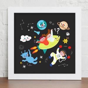 아트박스/꾸밈 cu484-아이들의놀이세상_인테리어액자