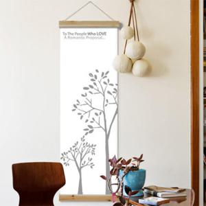 아트박스/꾸밈 pp318-우드스크롤_40CmX120Cm-로멘틱프로포즈