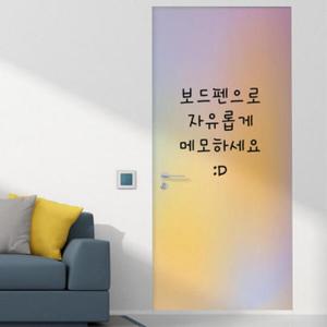 아트박스/꾸밈 ii048-칠판현관문시트지_파스텔톤