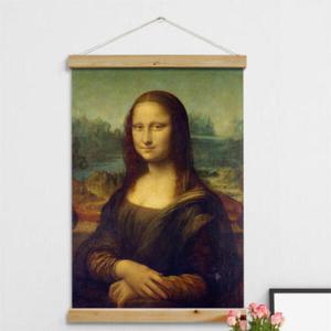 아트박스/꾸밈 pp346-우드스크롤_60CmX90Cm-모나리자(중형)