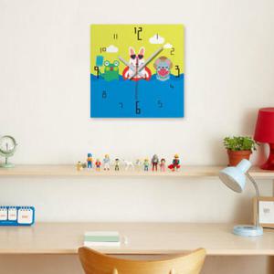 아트박스/꾸밈 ck674-시원한여름나기_인테리어벽시계