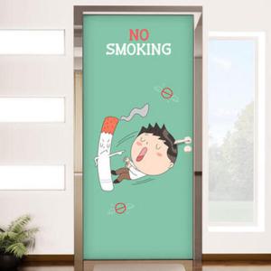 아트박스/꾸밈 ca500-금연구역_현관문시트지