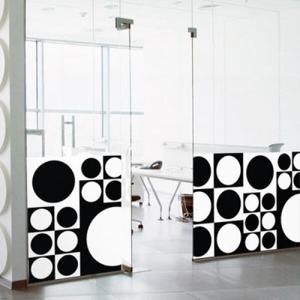 아트박스/꾸밈 ih929-북유럽써클아트_불투명유리시트지