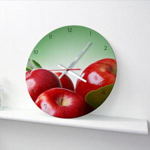 아트박스/꾸밈 cg485-풍수탐스러운사과_인테리어벽시계