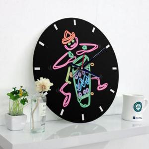 아트박스/꾸밈 ck671-신나는네온사인_인테리어벽시계