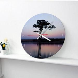 아트박스/꾸밈 cg430-노을풍경_인테리어벽시계
