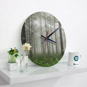 아트박스/꾸밈 cg464-아침의나무숲_인테리어벽시계