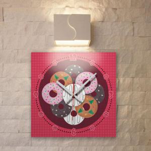 아트박스/꾸밈 ck648-스위트도너츠_인테리어벽시계