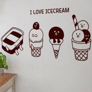 아트박스/꾸밈 tm083-달달한스윗아이스크림_그래픽스티커